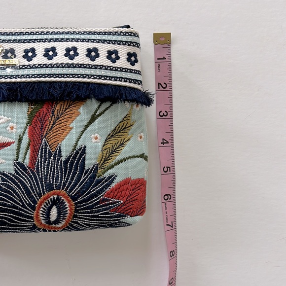 Spartina 449 Daufuskie Island Maci Wristlet Riverside Station Vintage Floral - Picture 11 of 12